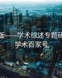 91网页版——学术综述专题研究，91学术百家号