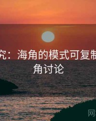 深度研究：海角的模式可复制性，海角讨论