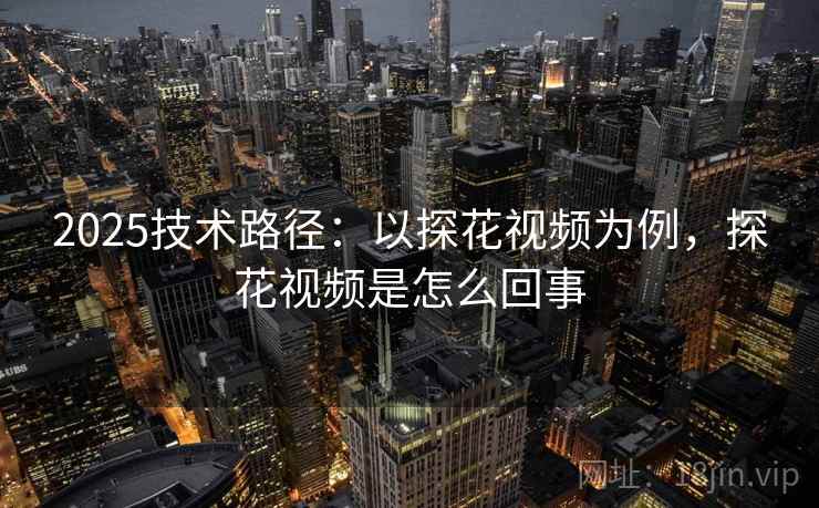 2025技术路径：以探花视频为例，探花视频是怎么回事
