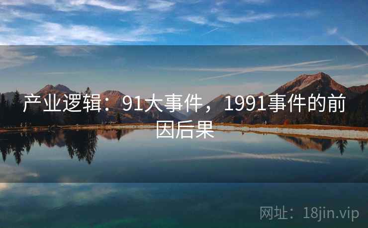 产业逻辑:91大事件,1991事件的前因后果 产业逻辑:91大事件,1991事件的前因后果